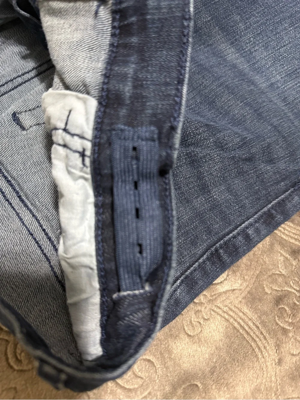 The Children's Place Dark Blue Super Skinny Stretch Jeans Size 10